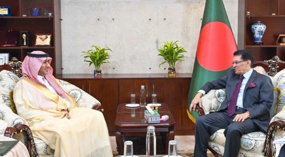 পররাষ্ট্রমন্ত্রী-প্রতিমন্ত্রীর সঙ্গে সৌদি রাষ্ট্রদূতের বৈঠক